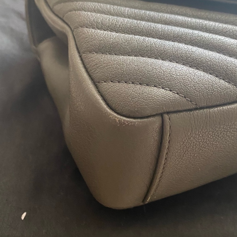 Saint Laurent 2019 Matelasse Chevron Monogram Medium College Bag - Picture 4 of 12